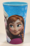 Disney Frozen Elsa and Anna Hologram Light Blue 4 1/4" Tall Plastic Cup