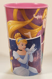 Dynamic Drinkware Disney The Beast Belle Cinderella Rapunzel Ariel Flounder 5 5/8" Tall Plastic Cup