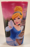 Disneyland Resort Walt Disney World Cinderella Hologram Pink 4 1/4" Tall Plastic Cup
