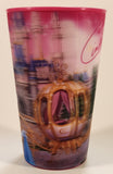 Disneyland Resort Walt Disney World Cinderella Hologram Pink 4 1/4" Tall Plastic Cup