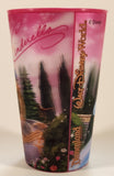 Disneyland Resort Walt Disney World Cinderella Hologram Pink 4 1/4" Tall Plastic Cup