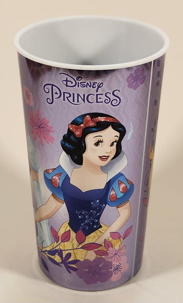 Home Presence Disney Princess Aurora Cinderella Snow White Belle 5 1/2" Tall 16 oz 475 ml Shiny Plastic Cup