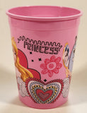 Home Presence Disney Princess Pink 4" Tall Plastic Cup