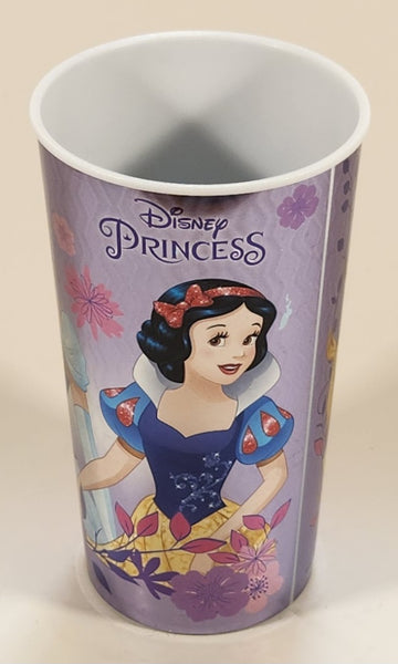 Home Presence Disney Princess Aurora Cinderella Snow White Belle 5 1/2" Tall 16 oz 475 ml Shiny Plastic Cup