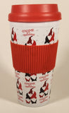 Greenbrier Gnome For The Holidays 7" Plastic Travel Mug Cup with Lid
