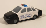 Abbotsford Police Department Black and White 4 1/2" Long Foam Toy Car Vehicle