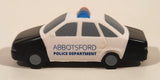 Abbotsford Police Department Black and White 4 1/2" Long Foam Toy Car Vehicle