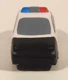 Abbotsford Police Department Black and White 4 1/2" Long Foam Toy Car Vehicle
