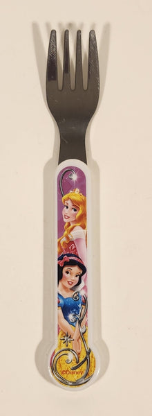 Disney Snow White and Princess Aurora White Handle Stainless Metal Fork