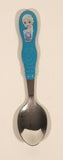 Zak Designs Disney Frozen Elsa Green Handle Stainless Metal Spoon