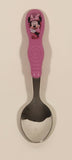 Zak Designs Disney Minnie Mouse Pink Handle Stainless Metal Spoon