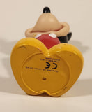 Disney Store London Mickey Mouse 4 3/4" Tall Hard Rubber Toy Figure