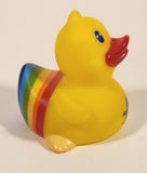 Accent Inns Rubber Duck Yellow Rainbow Toy