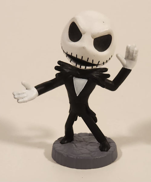 2023 Just Play Disney Tim Burton's The Nightmare Before Christmas Jack Skellington Mini Figure 2 3/8" Tall Toy Figure