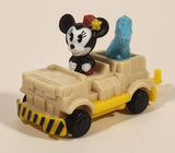 2022 McDonald's Walt Disney World 50th Anniversary Minnie Mouse Animal Kingdom Dinosaur Ride 4" Long Plastic Toy Car Vehicle