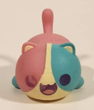 Aphmau Mystery MeeMeows Pink Yellow Teal Cat Squishy Toy Figure