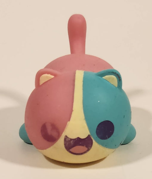 Aphmau Mystery MeeMeows Pink Yellow Teal Cat Squishy Toy Figure