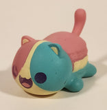 Aphmau Mystery MeeMeows Pink Yellow Teal Cat Squishy Toy Figure