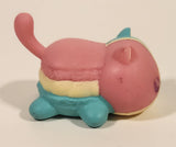 Aphmau Mystery MeeMeows Pink Yellow Teal Cat Squishy Toy Figure