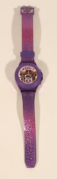 Accutime Watch Corp MGA LOL Surprise Purple Digital Wristwatch LOL4278WI