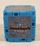 2025 McDonald's Mojang A Minecraft Movie Diamond Block & Steve 2" Tall Plastic Toy Figure
