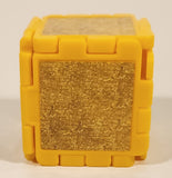2025 McDonald's Mojang A Minecraft Movie Gold Block & Dawn 2" Tall Plastic Toy Figure