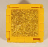 2025 McDonald's Mojang A Minecraft Movie Gold Block & Dawn 2" Tall Plastic Toy Figure