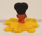 2025 McDonald's Mojang A Minecraft Movie Gold Block & Dawn 2" Tall Plastic Toy Figure