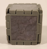 2025 McDonald's Mojang A Minecraft Movie Stone Block & Garrett 2" Tall Plastic Toy Figure