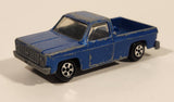 ERTL Replica Chevrolet Fleetside Pickup Truck Blue Die Cast Toy Car Vehicle