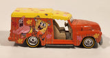 2015 Hot Wheels Pop Culture: Nickelodeon SpongeBob SquarePants Custom '52 Chevy Orange and Yellow Die Cast Toy Car Vehicle