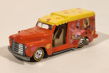 2015 Hot Wheels Pop Culture: Nickelodeon SpongeBob SquarePants Custom '52 Chevy Orange and Yellow Die Cast Toy Car Vehicle