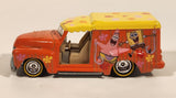 2015 Hot Wheels Pop Culture: Nickelodeon SpongeBob SquarePants Custom '52 Chevy Orange and Yellow Die Cast Toy Car Vehicle