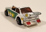 Vintage 1980 Kenner CPG Prod. Fast 111s Dynamo 1976 BMW 320i Green, Yellow, and White Die Cast Toy Car Vehicle - Made in Hong Kong