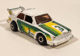 Vintage 1980 Kenner CPG Prod. Fast 111s Dynamo 1976 BMW 320i Green, Yellow, and White Die Cast Toy Car Vehicle - Made in Hong Kong