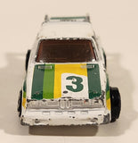 Vintage 1980 Kenner CPG Prod. Fast 111s Dynamo 1976 BMW 320i Green, Yellow, and White Die Cast Toy Car Vehicle - Made in Hong Kong