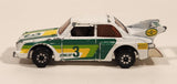 Vintage 1980 Kenner CPG Prod. Fast 111s Dynamo 1976 BMW 320i Green, Yellow, and White Die Cast Toy Car Vehicle - Made in Hong Kong