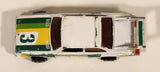 Vintage 1980 Kenner CPG Prod. Fast 111s Dynamo 1976 BMW 320i Green, Yellow, and White Die Cast Toy Car Vehicle - Made in Hong Kong