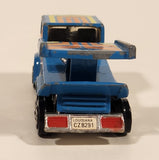 1980 Kenner Fast 111's Evil Eye Wrecker Truck Blue Die Cast Toy Car Vehicle