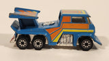 1980 Kenner Fast 111's Evil Eye Wrecker Truck Blue Die Cast Toy Car Vehicle