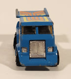 1980 Kenner Fast 111's Evil Eye Wrecker Truck Blue Die Cast Toy Car Vehicle