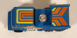 1980 Kenner Fast 111's Evil Eye Wrecker Truck Blue Die Cast Toy Car Vehicle