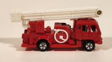Tomy Tomica No. 88 Isuzu Snorkel Fire Truck Red 1/110 Die Cast Toy Car Vehicle