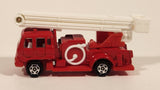Tomy Tomica No. 88 Isuzu Snorkel Fire Truck Red 1/110 Die Cast Toy Car Vehicle