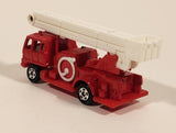 Tomy Tomica No. 88 Isuzu Snorkel Fire Truck Red 1/110 Die Cast Toy Car Vehicle