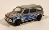 Rare 1987 Road Champs Cominco Zinc-ee Van Zinc Silver Grey Van Die Cast Toy Car Vehicle