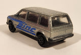 Rare 1987 Road Champs Cominco Zinc-ee Van Zinc Silver Grey Van Die Cast Toy Car Vehicle