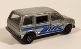 Rare 1987 Road Champs Cominco Zinc-ee Van Zinc Silver Grey Van Die Cast Toy Car Vehicle