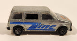 Rare 1987 Road Champs Cominco Zinc-ee Van Zinc Silver Grey Van Die Cast Toy Car Vehicle