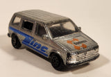 Rare 1987 Road Champs Cominco Zinc-ee Van Zinc Silver Grey Van Die Cast Toy Car Vehicle